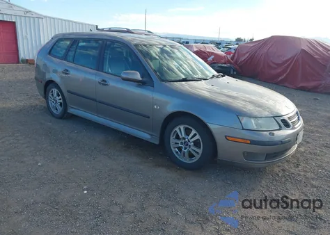 2006 Saab 9-3 2.0T z USA, uszkodzony, nr VIN YS3FD55Y861110137